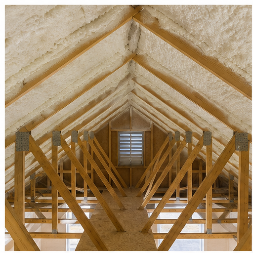 Spray foam insulation project in Farmington, New Mexico and San Juan County